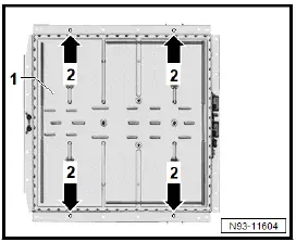 Volkswagen ID.4. Packaging high-voltage batteries in genuine part crate