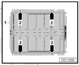 Volkswagen ID.4. Packaging high-voltage batteries in genuine part crate