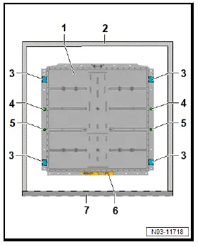Volkswagen ID.4. Preparing for lifting (shown on 82 kWh)