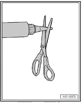Volkswagen ID.4. Removing and installing power and control electronics for electric drive at rear