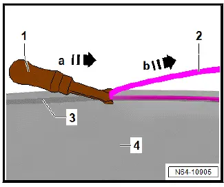 Volkswagen ID.4. Preparing old undamaged windows for installing
