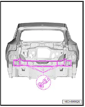 Volkswagen ID.4. Renewing rear cross member