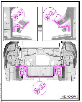 Volkswagen ID.4. Renewing rear apron 