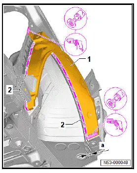 Volkswagen ID.4. Renewing rear wheel housing