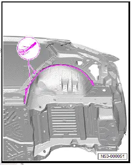 Volkswagen ID.4. Renewing rear wheel housing
