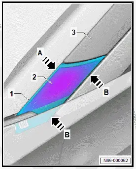 Volkswagen ID.4. Removing and installing A-pillar cover
