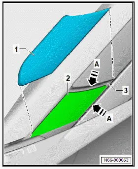 Volkswagen ID.4. Removing and installing A-pillar cover