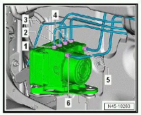 Volkswagen ID.4. For sealing plugs (assembly parts), see electronic parts catalogue (ETKA)