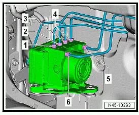 Volkswagen ID.4. For sealing plugs (assembly parts), see electronic parts catalogue (ETKA)