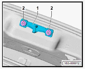 Volkswagen ID.4. Removing and installing striker pin 