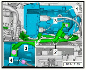 Volkswagen ID.4. Removing and installing air conditioner compressor [VX81]