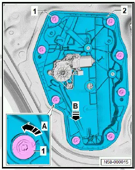 Volkswagen ID.4. Removing and installing assembly carrier 