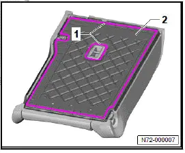Volkswagen ID.4. Removing and installing back panel trim 