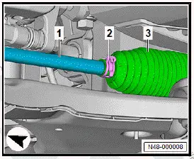 Volkswagen ID.4. Removing and installing boot