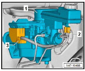 Volkswagen ID.4. For sealing plugs (assembly parts), see electronic parts catalogue (ETKA)