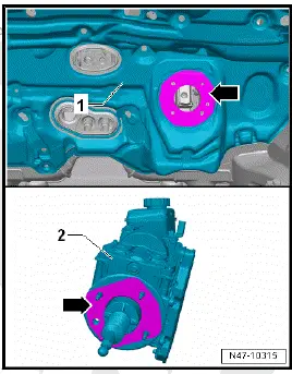 Volkswagen ID.4. Removing and installing brake servo