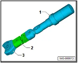 Volkswagen ID.4. Removing and installing brake servo