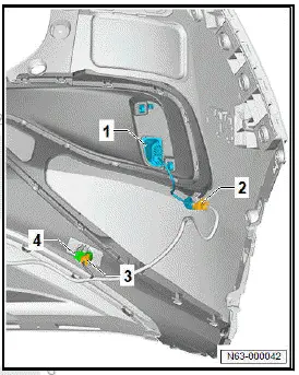 Volkswagen ID.4. Removing and installing bumper cover 