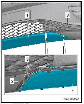 Volkswagen ID.4. Removing and installing skid plate 