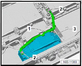 Volkswagen ID.4. Removing and installing connecting element, 48, 55 kWh