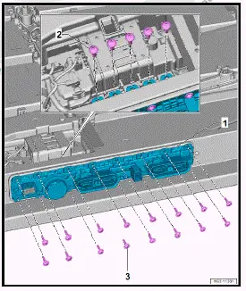 Volkswagen ID.4. Removing and installing connecting element, 48, 55 kWh