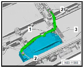 Volkswagen ID.4. Removing and installing connecting element, 48, 55 kWh