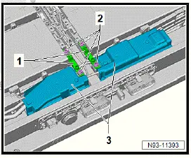 Volkswagen ID.4. Removing and installing connecting element, 82 kWh