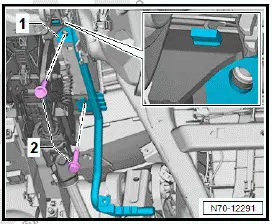 Volkswagen ID.4. Removing and installing crash bar