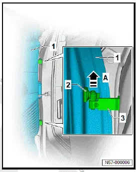 Volkswagen ID.4. Removing and installing door