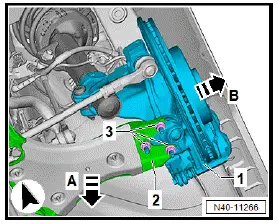 Volkswagen ID.4. Removing and installing drive shaft