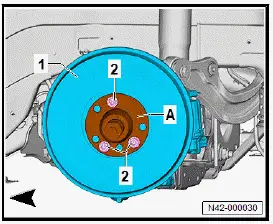 Volkswagen ID.4. Removing and installing drive shaft