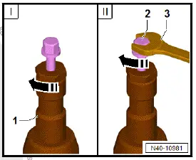 Volkswagen ID.4. Removing and installing drive shaft