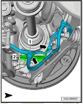 Volkswagen ID.4. Removing and installing drive shaft
