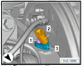 Volkswagen ID.4. Removing and installing drive shaft
