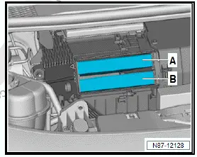 Volkswagen ID.4. Removing and installing dust and pollen filter