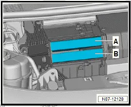 Volkswagen ID.4. Removing and installing dust and pollen filter