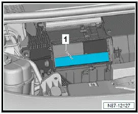 Volkswagen ID.4. Removing and installing dust and pollen filter