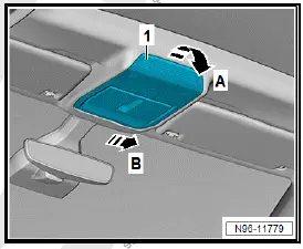 Volkswagen ID.4. Removing and installing front roof module [WX3]