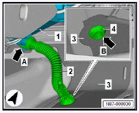 Volkswagen ID.4. Removing and installing heater and air conditioning unit 