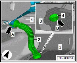 Volkswagen ID.4. Removing and installing heater and air conditioning unit