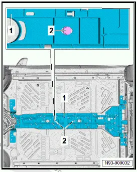 Volkswagen ID.4. Removing and installing high-voltage battery 1 [AX2]