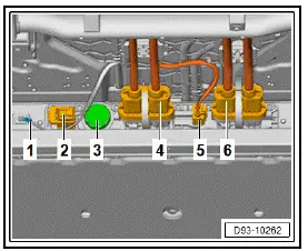 Volkswagen ID.4. Removing and installing high-voltage battery 1 [AX2]
