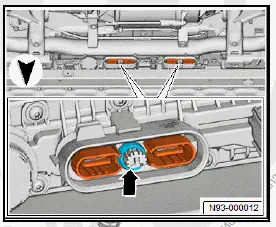 Volkswagen ID.4. Removing and installing high-voltage battery 1 [AX2], 48, 55, 62 kWh