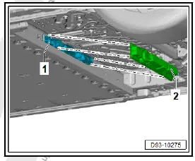 Volkswagen ID.4. Removing and installing high-voltage battery 1 [AX2], 82 kWh 