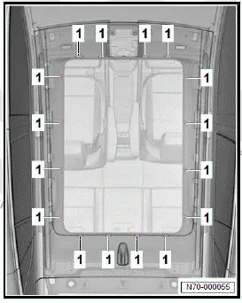 Volkswagen ID.4. Vehicles with glass panel