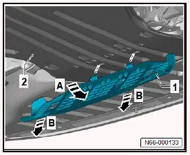 Volkswagen ID.4. Removing and installing power unit skid plate
