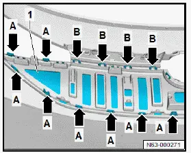 Volkswagen ID.4. Removing and installing radar sensor cover 