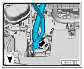 Volkswagen ID.4. Removing and installing radiator module