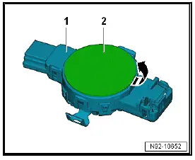 Volkswagen ID.4. Removing and installing rain and light sensor [G397] 