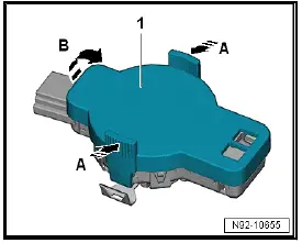 Volkswagen ID.4. Removing and installing rain and light sensor [G397] 